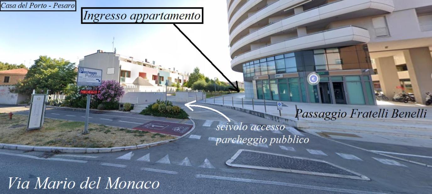 Ferienwohnung Casa Del Porto Pesaro Exterior foto